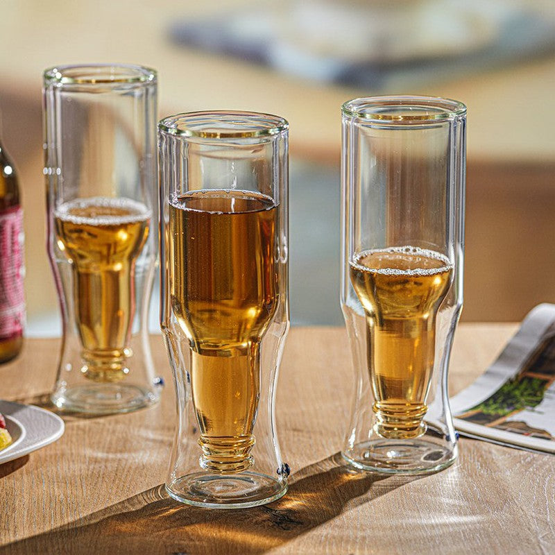 Zeynor Beer Glass(250 mL) - Set Of Two media 3