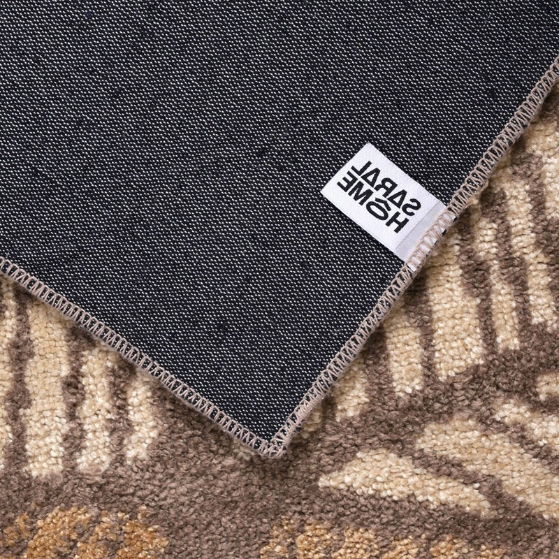 Kera Soft Pile Anti-Skid Carpet - Brown media 4