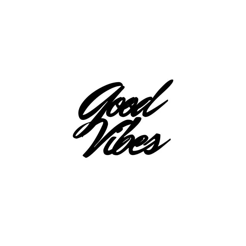 Good Vibes Iron Wall Accent media 3
