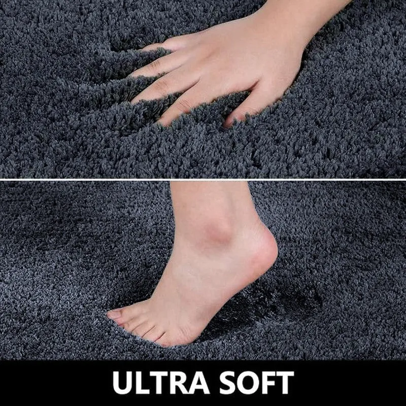 BathEase Anti Skid Runner Rug - Charcoal media 9