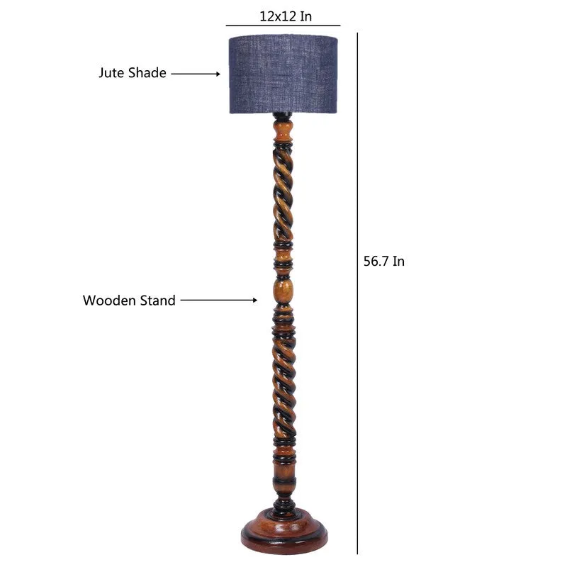 HaloCylinder Floor Lamp (Blue) media 8