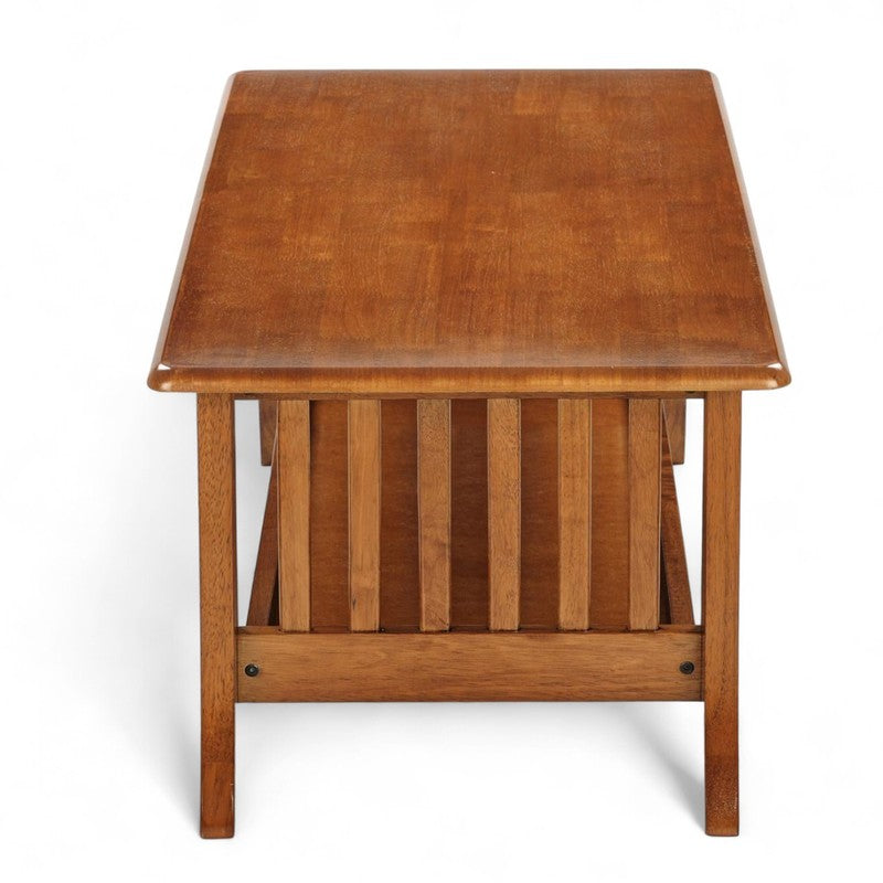 Bravon Sheesham Wooden Center Table - Brown media 4