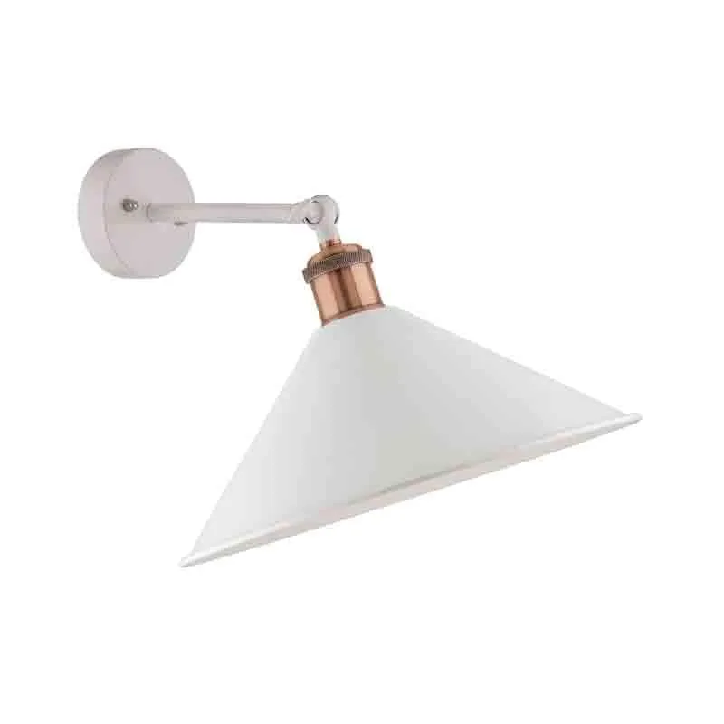 Chloe Metal Wall Lamp - White media 4