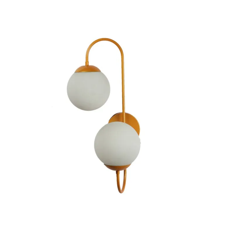 Luxe Orb Iron Wall Lamp media 3