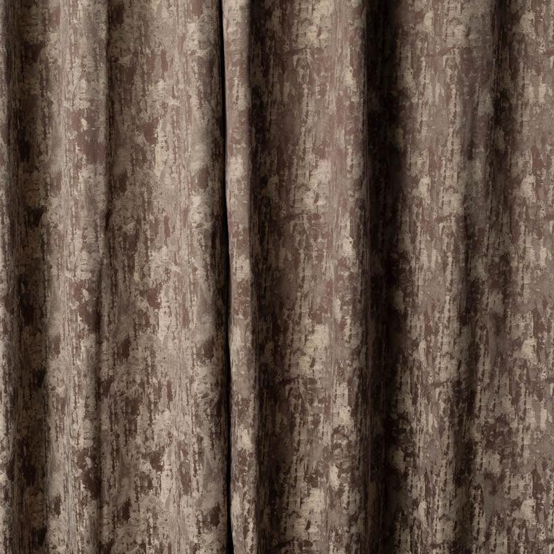 Aviothic Jacquard Single Curtain (Brown) media 3