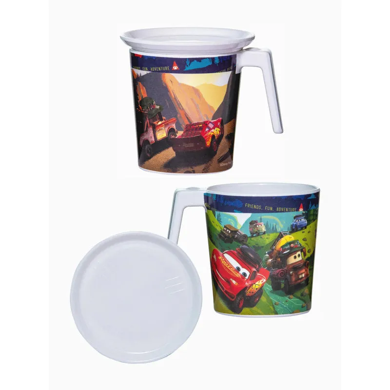 Servewell McQueen Melamine Coffee Mug (320 mL Each) - Four Piece Set media 3