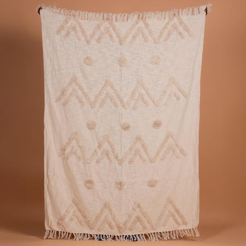 Tuft Peak I Cotton Throw media 8