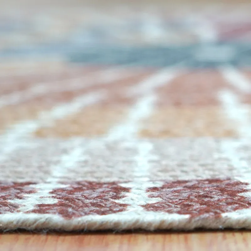 Harsa Boho Round Cotton Rug media 7