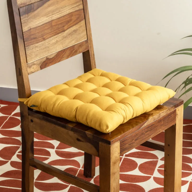 Rowan Chair Pad (Mustard Yellow) - Set Of Four media 1
