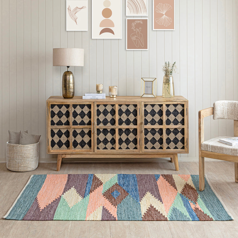 Isar Handwoven Cotton Rug media 4