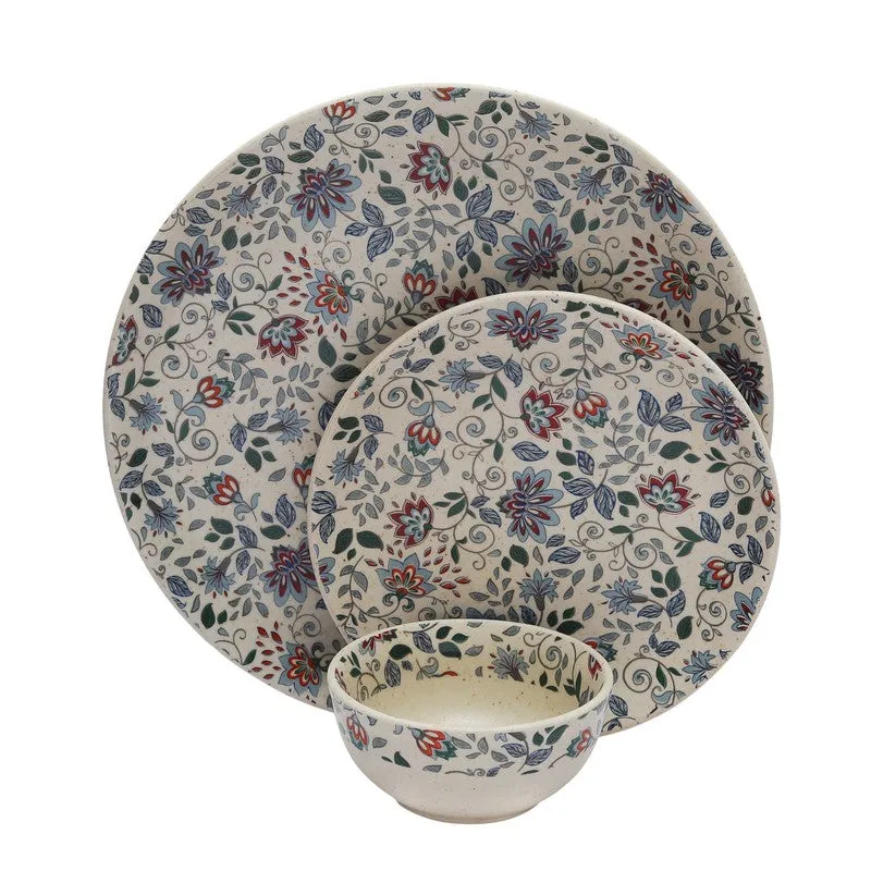 Florence Stoneware Dinner Set - 12 Piece Set media 4