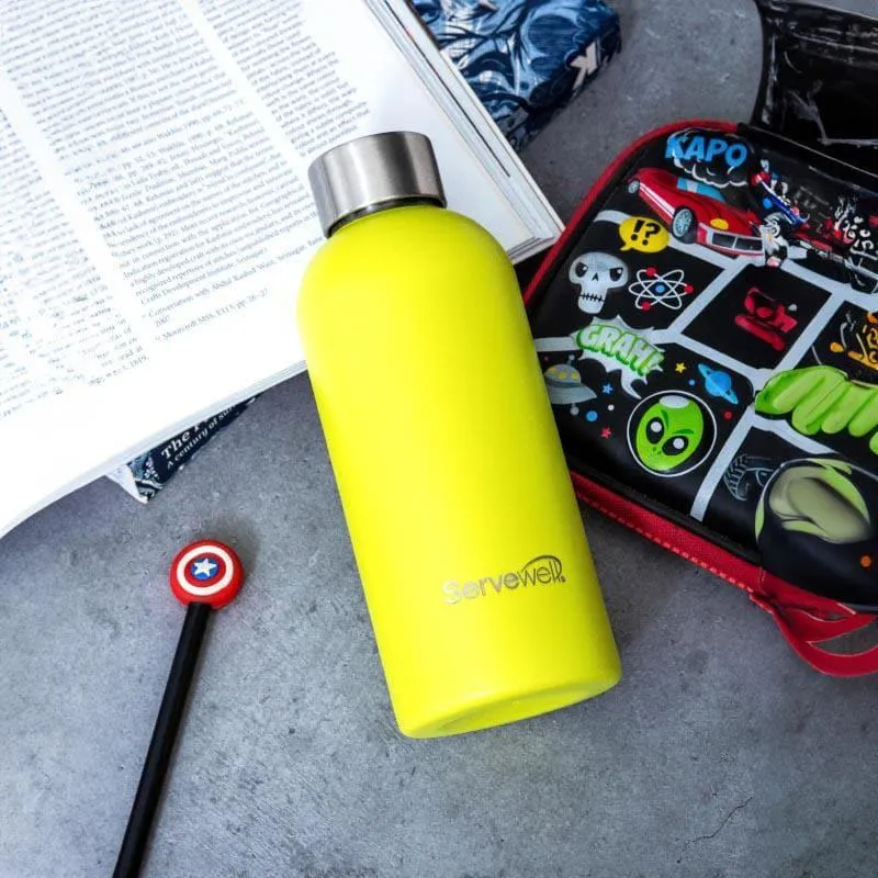 Steel Elegance Elixir Bottle (675 mL) - Lime Green media 1