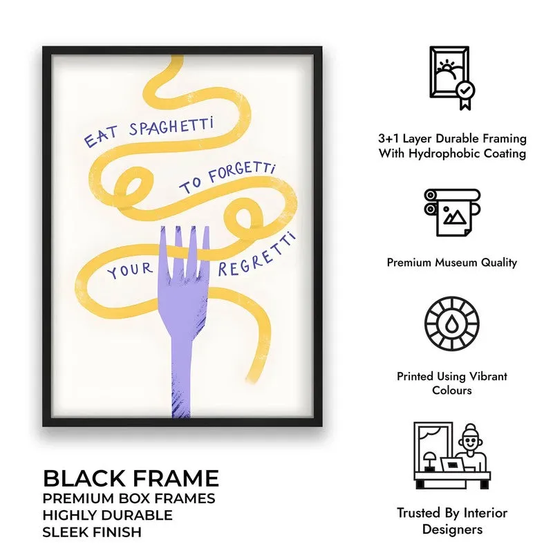 NoodleLoop Archival Canvas Wall Art - Black media 10