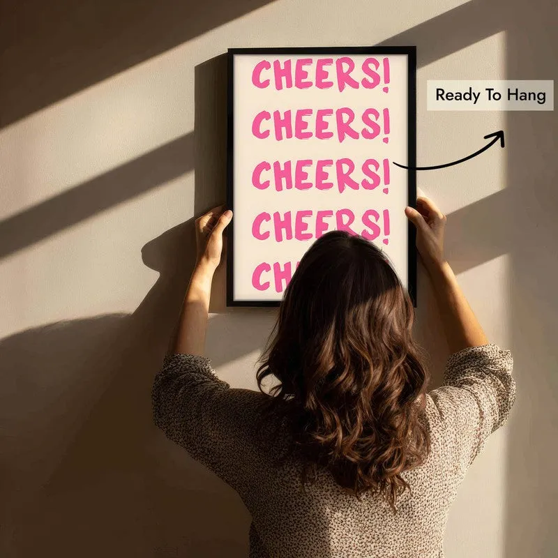 CheersLoop Archival Canvas Wall Art - Black media 6