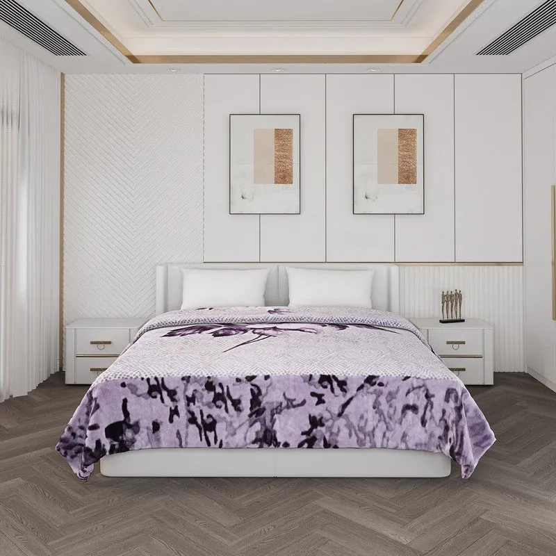 Monte Carlo Lavender Whisper Blanket - 928 GSM media 5
