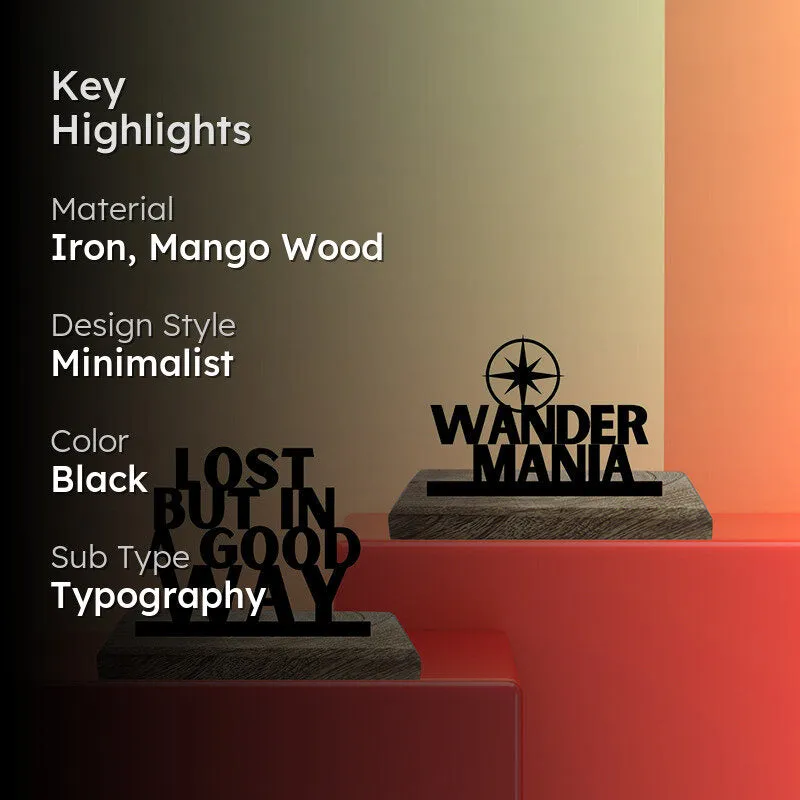 Wanderer Showpiece - Set Of Two media 2