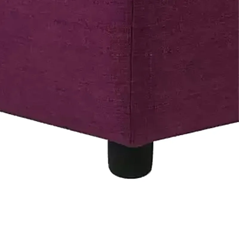 Zaviro Nuvia Ottoman - Purple media 8