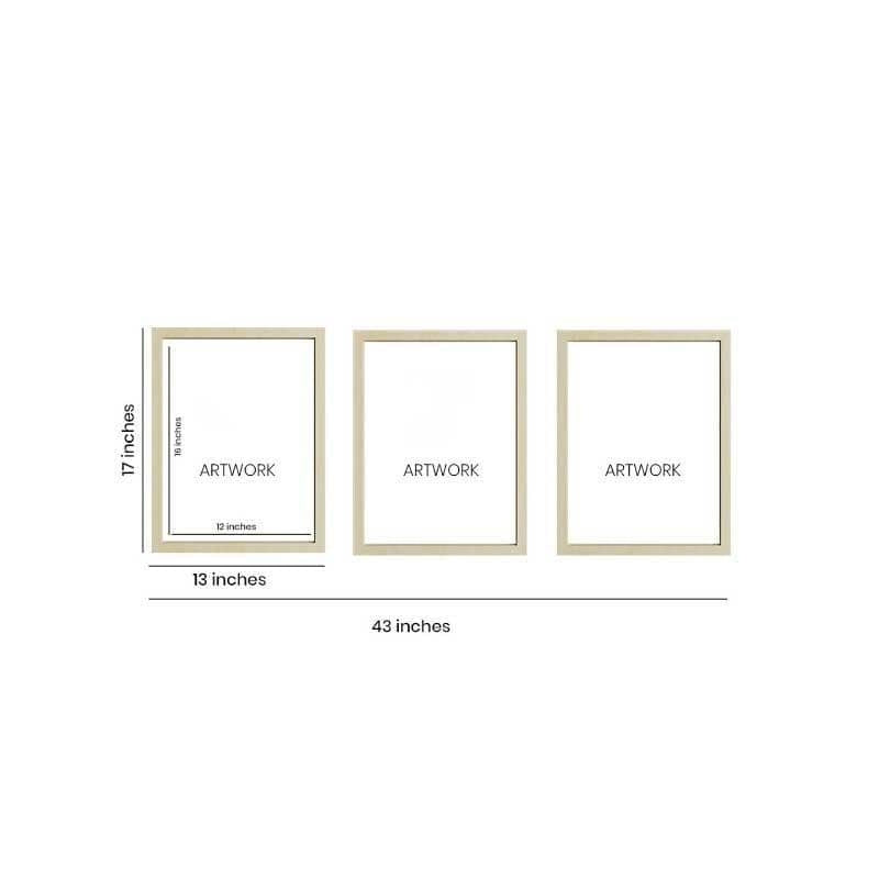 Serene Splatters Wall Art - Set Of Three media 9