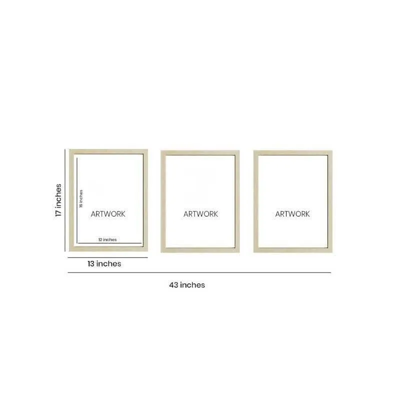 Serene Splatters Wall Art - Set Of Three media 9