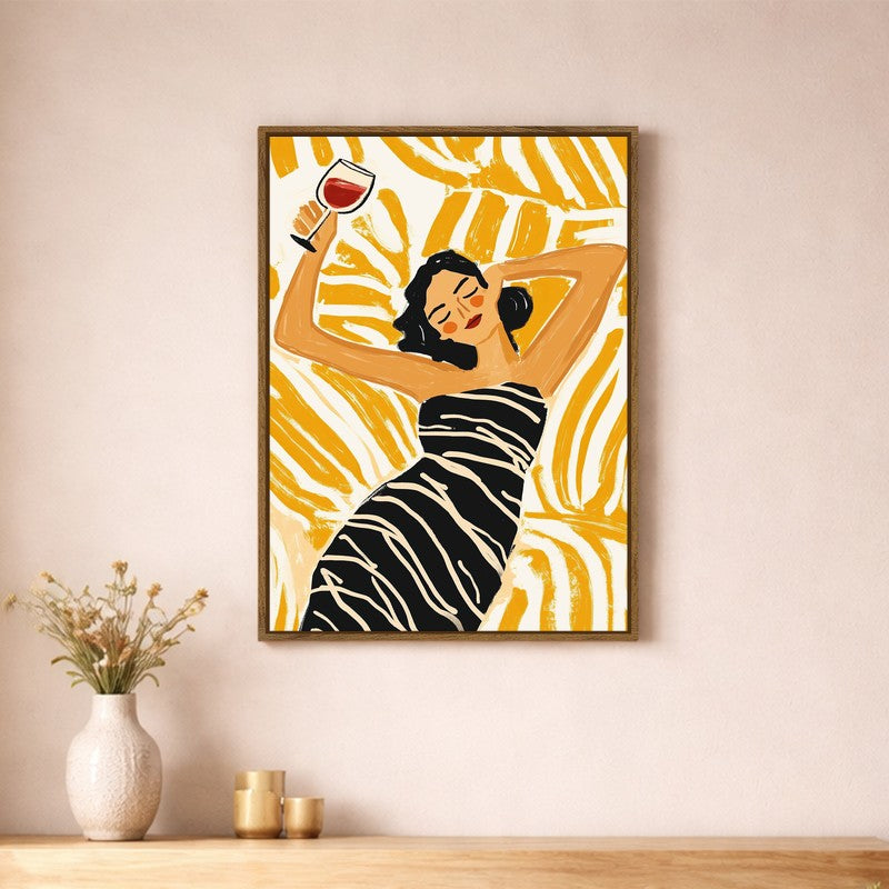 Pop Icon Canvas Wall Art With Frame
