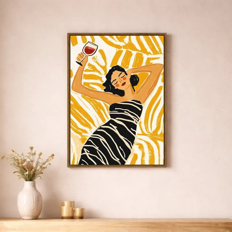 Pop Icon Canvas Wall Art With Frame media 1