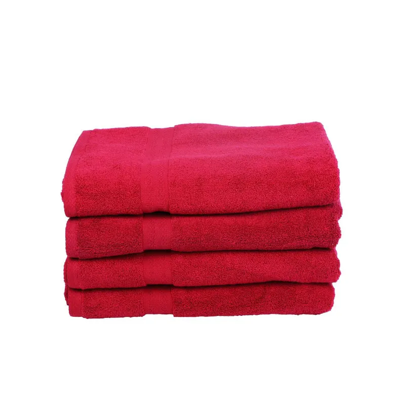 Miorah Bath Towel (Red) - Set Of Four media 4