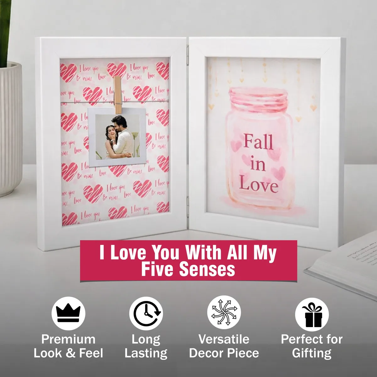FormHaus MDF Photo Frame - White media 3