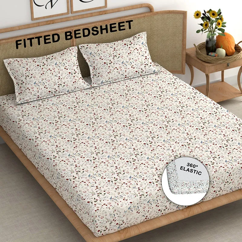 Deirdre Fitted Microfiber Microfiber Bedsheet - 150 GSM media 3