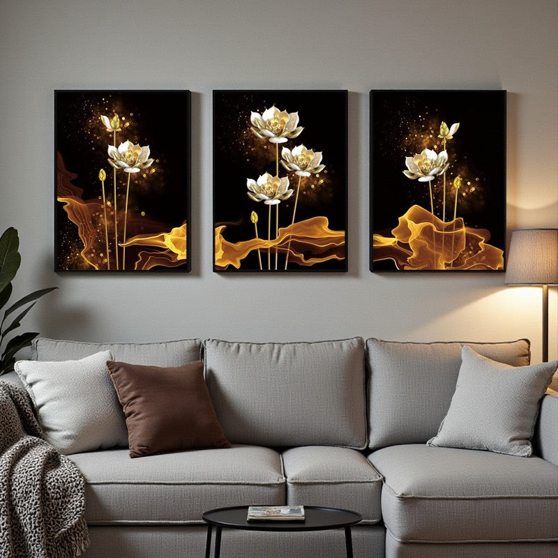 Alba Floral Wall Painting