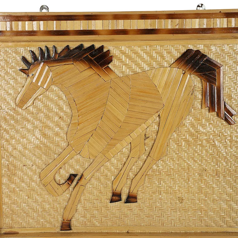 Timber Mustang Bamboo Wall Art media 4
