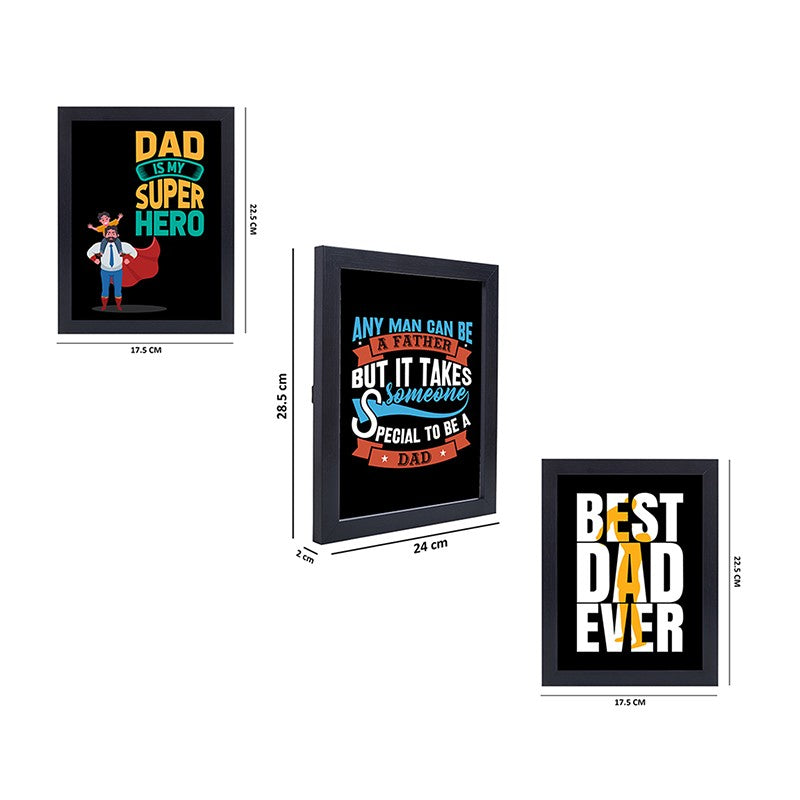Best Dad Ever Wall Art - Set Of Three media 6