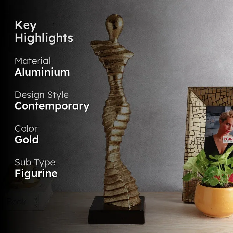 Balbina Showpiece - Silver & Black media 2