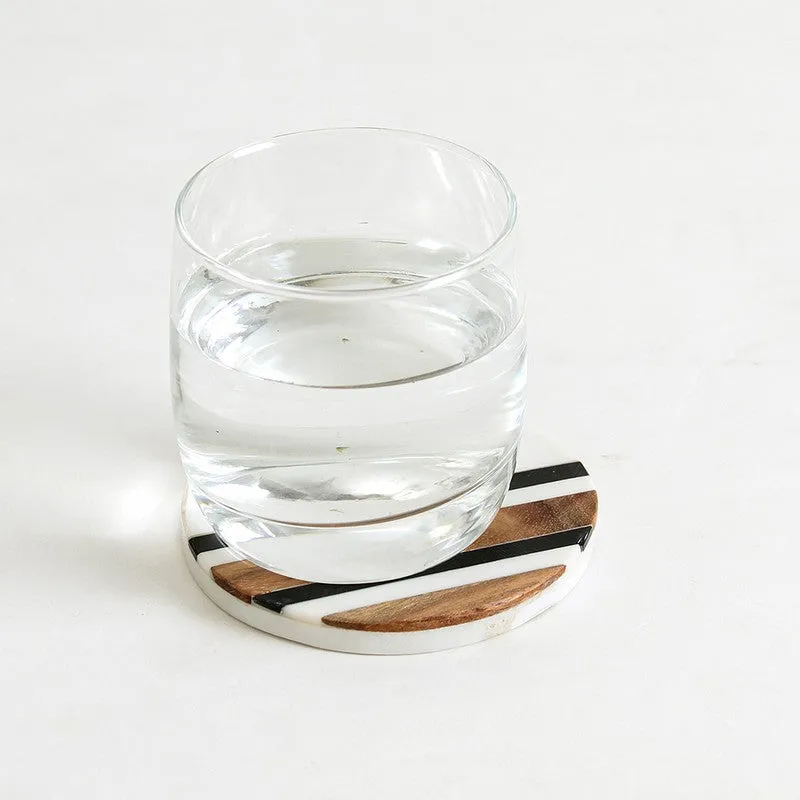 Modern Rustic Coasters - Set Of Four media 4