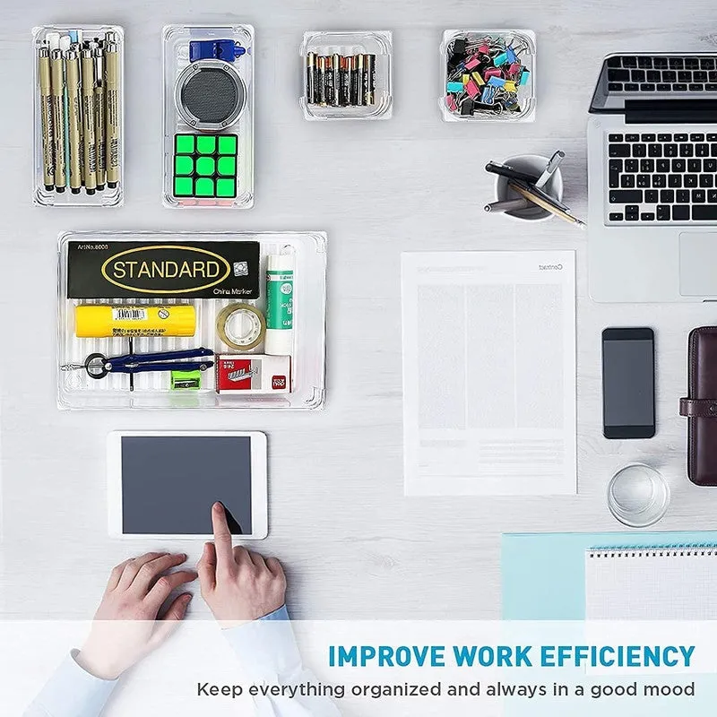 ClarityBox Plastic Desk Organiser - Transparent media 5