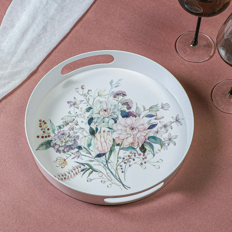 Agma Floral Serving Tray media 5