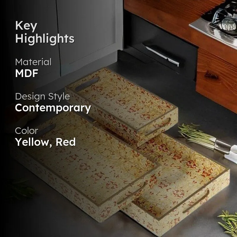 Spring Field Tray - Set Of Three media 2
