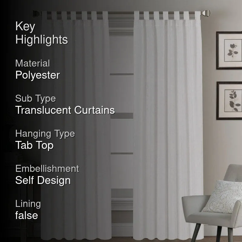 Esme Triple Pinch Pleat Short Width Curtain - White media 2