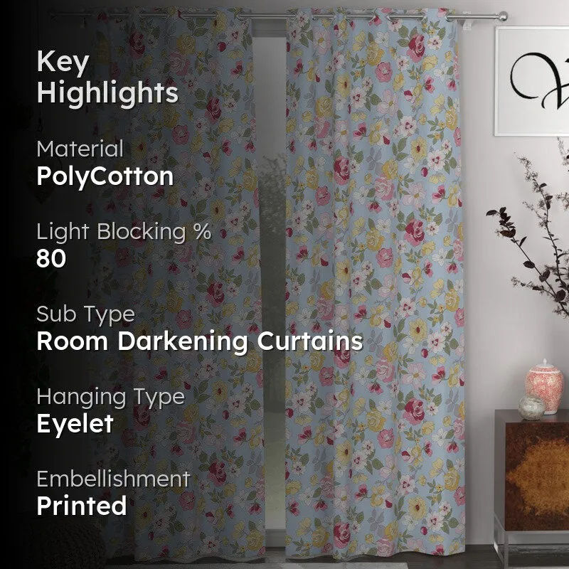 Petal Cascade Curtain Curtains - Set of Two media 2