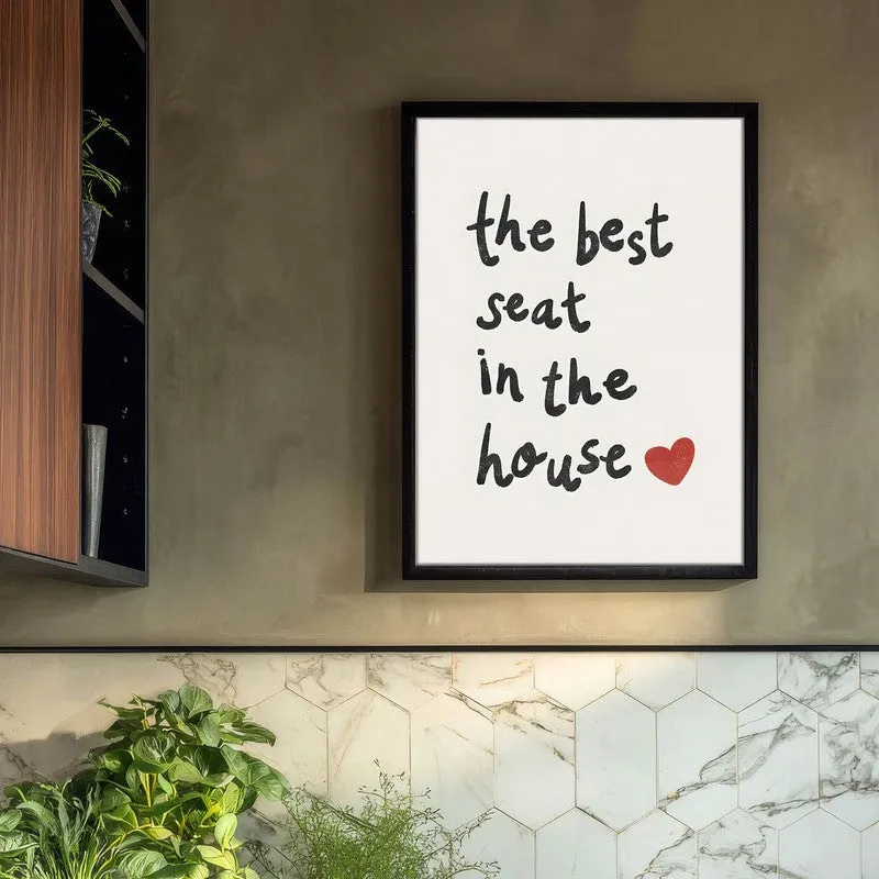 QuotedSitting Archival Canvas Wall Art - Black media 3