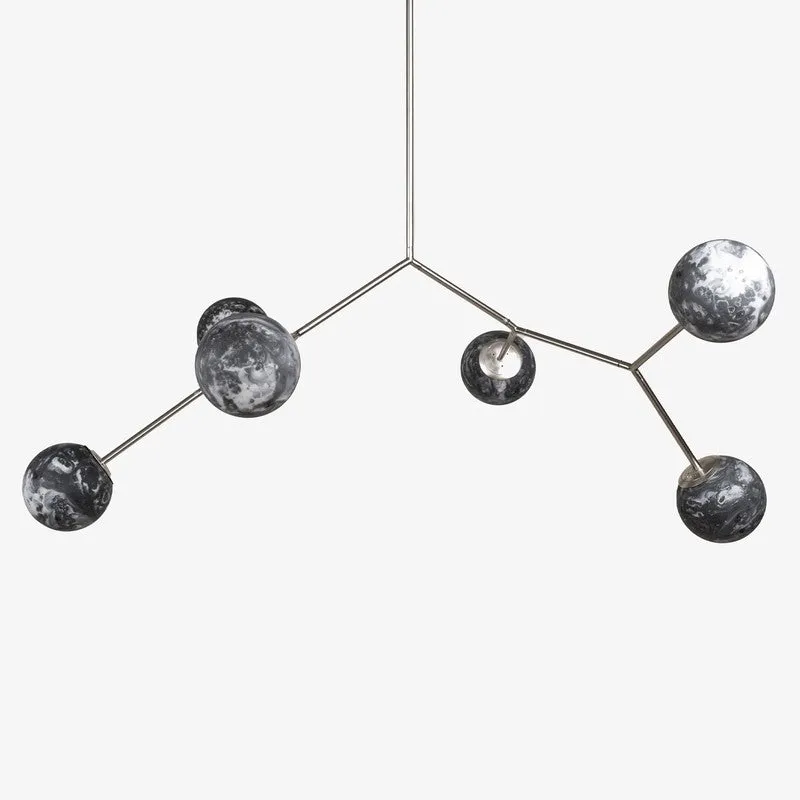 Orange Tree Noir Smoked Ceiling Lamp media 7