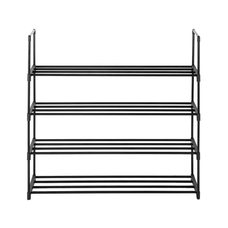 Verrtex Metal Shoe Rack - Black media 6