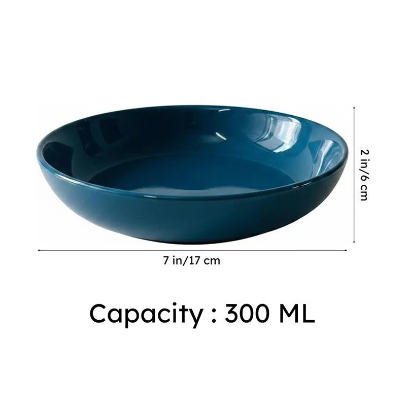 Ceramic Salad Bowls (300 mL) - Blue media 7