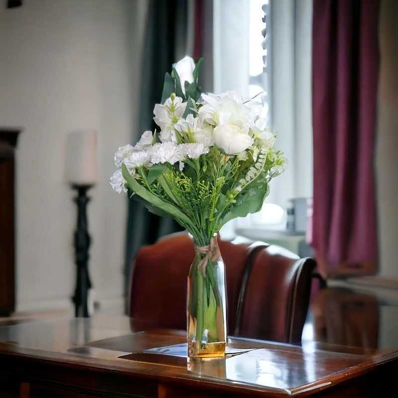 Verdelle Artificial Flowers Bunch media 6