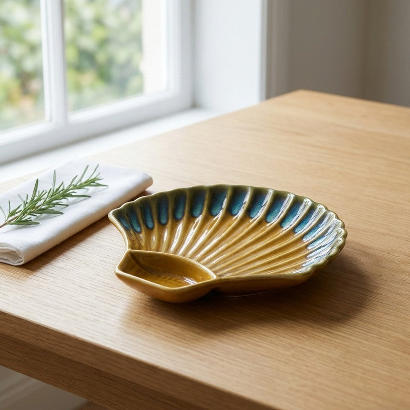 Mustard Designer Ceramic Platter