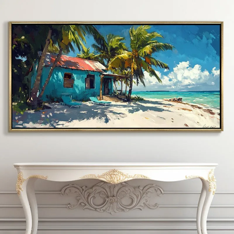 Hideaway Canvas Wall Painting With Frame media 5