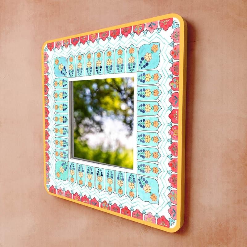 Nirga Designer Handpainted Mirror media 5