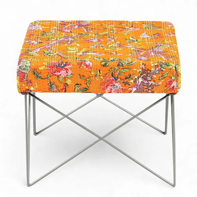 Havex Sheesham Wooden Bench - Orange media 3