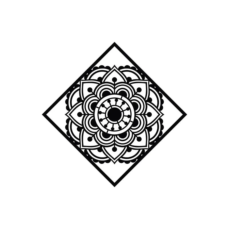 Lima Mandala Black Iron Wall Accent media 3