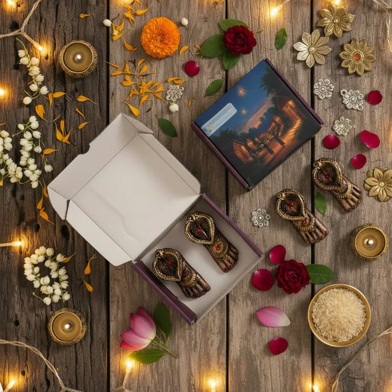 Charan Diya - Set Of Four media 9