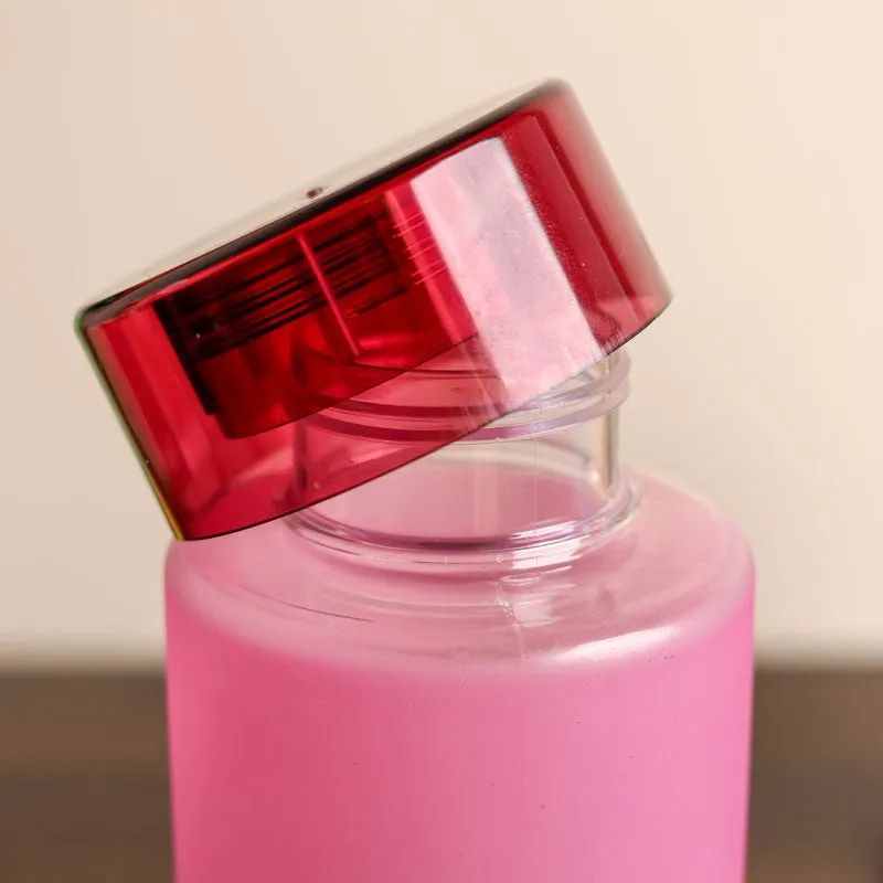 FrostHue Pink Clear PET Bottle - 1000 mL media 5